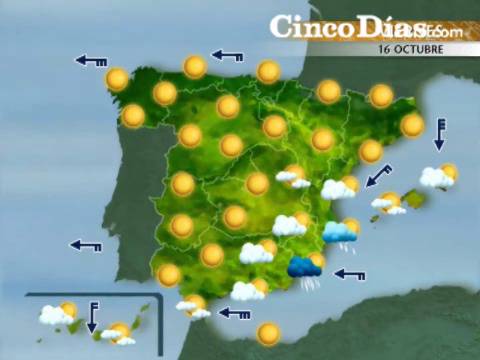 Tiempo fin de semana 2025