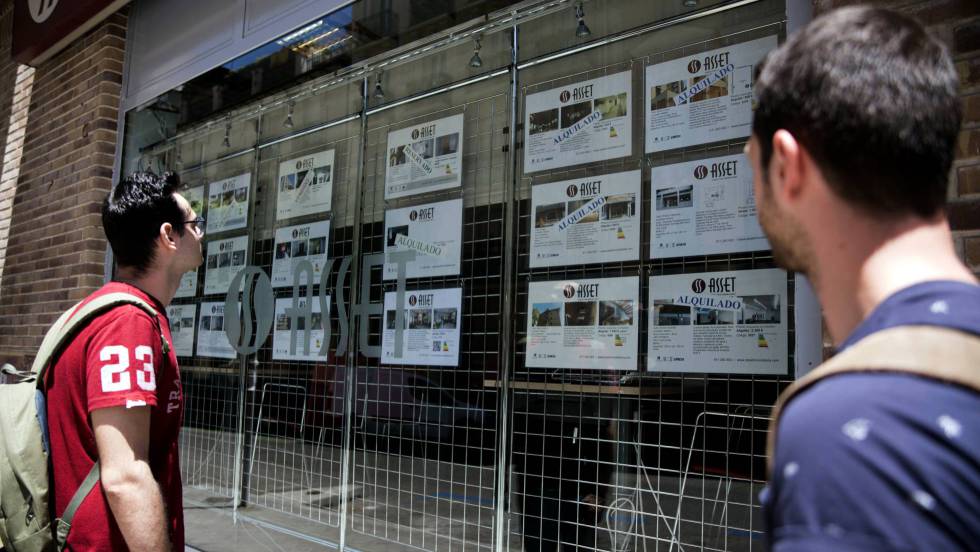 Fomento saca a la luz el precio real del alquiler: 819 euros de media en Madrid y 769 en Barcelona