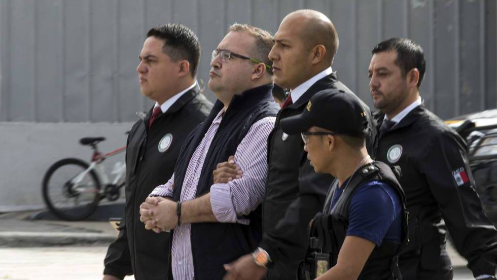 Javier Duarte llega a México para ser juzgado por corrupción