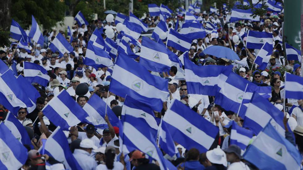NICARAGUA   Las manifestaciones abren grietas en el régimen de Daniel Ortega 1524607163_332532_1524638464_noticia_fotograma