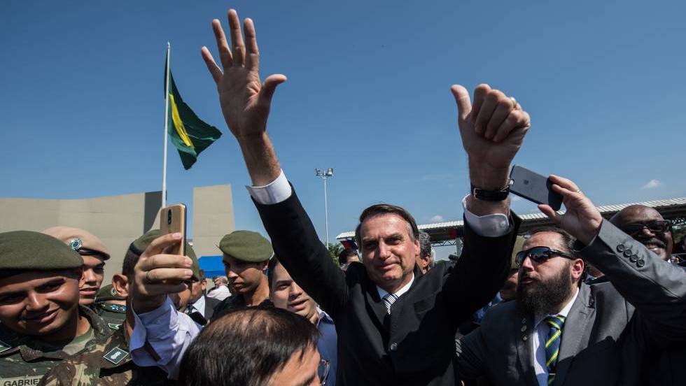 Resultado de imagem para El Ã©xito de Bolsonaro da nueva fuerza al auge global de la derecha